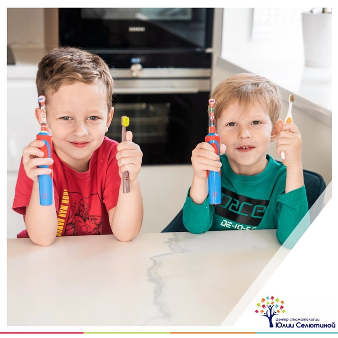 Как выбрать зубную щетку ребёнку?