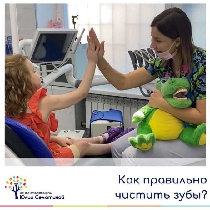 Техника правильной чистки зубов 
