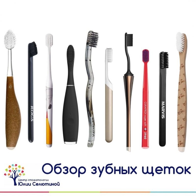 Обзор: зубные щетки.